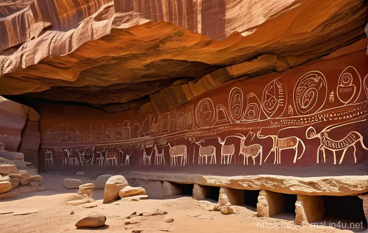 소말릴란드의 고대 유적지 - **Prompt 1: "A cinematic, wide-angle shot of a rugged 4x4 vehicle traversing a vast, arid landscape ...